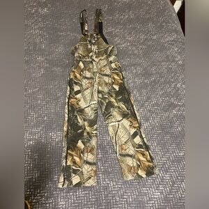 Dickies Youth Size M Camo Insulated Overalls